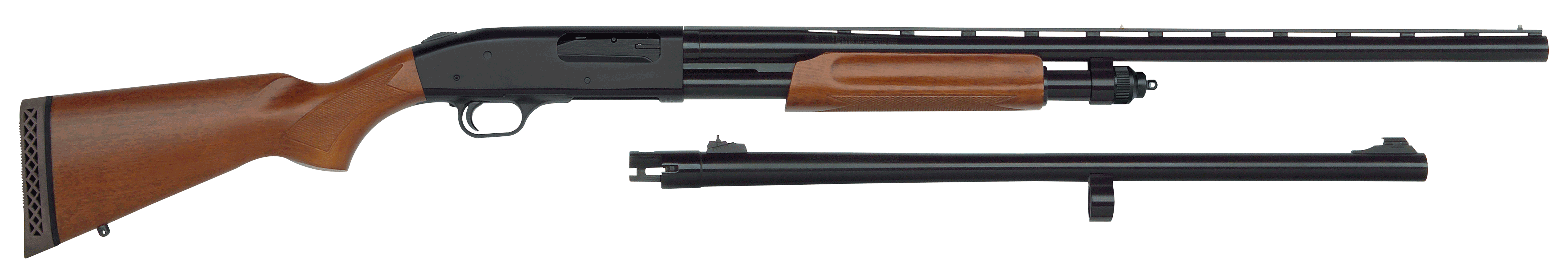 Mossberg 68224 835 Ulti-Mag Field/Deer 12 Gauge 5+1 3.5″ 28″ Vent Rib/24″ Slugster Barrel Blued Metal Finish Dual Extractors Wood Stock Includes Accu-Mag Chokes Mossberg 68224 835 Ulti-Mag Field/Deer 12 Gauge 5+1 3.5″ 28″ Vent Rib/24″ Slugster Barrel Blued Metal Finish Dual Extractors Wood Stock Includes Accu-Mag Chokes