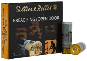 Sellier & Bellot SB12BR Breaching  12 Gauge 2.75″ 1/2 oz 10rd Box