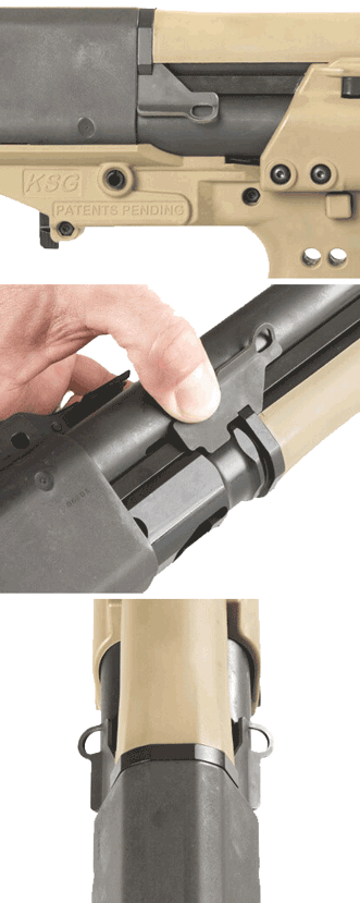 Kel-Tec KSG515 Single Point Sling Attachment Black Steel