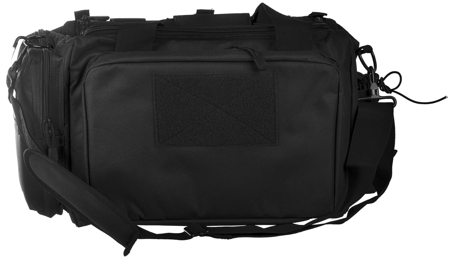NcStar CVCRB2950B VISM Competition Range Bag with Padded Side Pockets Lockable Zippers Mag Pockets Large D-Rings Wide Padded Shoulder Strap & Black Finish NcStar CVCRB2950B VISM Competition Range Bag with Padded Side Pockets Lockable Zippers Mag Pockets Large D-Rings Wide Padded Shoulder Strap & Black Finish