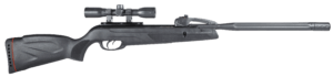 Gamo 6110068754 Swarm Whisper Gas Piston 177 10 Shot Fluted Polymer Jacketed Rifled Steel Barrel w/Whisper Noise Dampening Non-Slip Textured All Weather Stock & Forearm Includes Gamo 4x32mm Scope Gamo 6110068754 Swarm Whisper Gas Piston 177 10 Shot Fluted Polymer Jacketed Rifled Steel Barrel w/Whisper Noise Dampening Non-Slip Textured All Weather Stock & Forearm Includes Gamo 4x32mm Scope