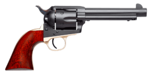 Taylors & Company 550429 Old Randall  357 Mag Caliber with 5.50″ Barrel  6rd Capacity Cylinder  Overall Matte Blued Finish Steel & Walnut Grip