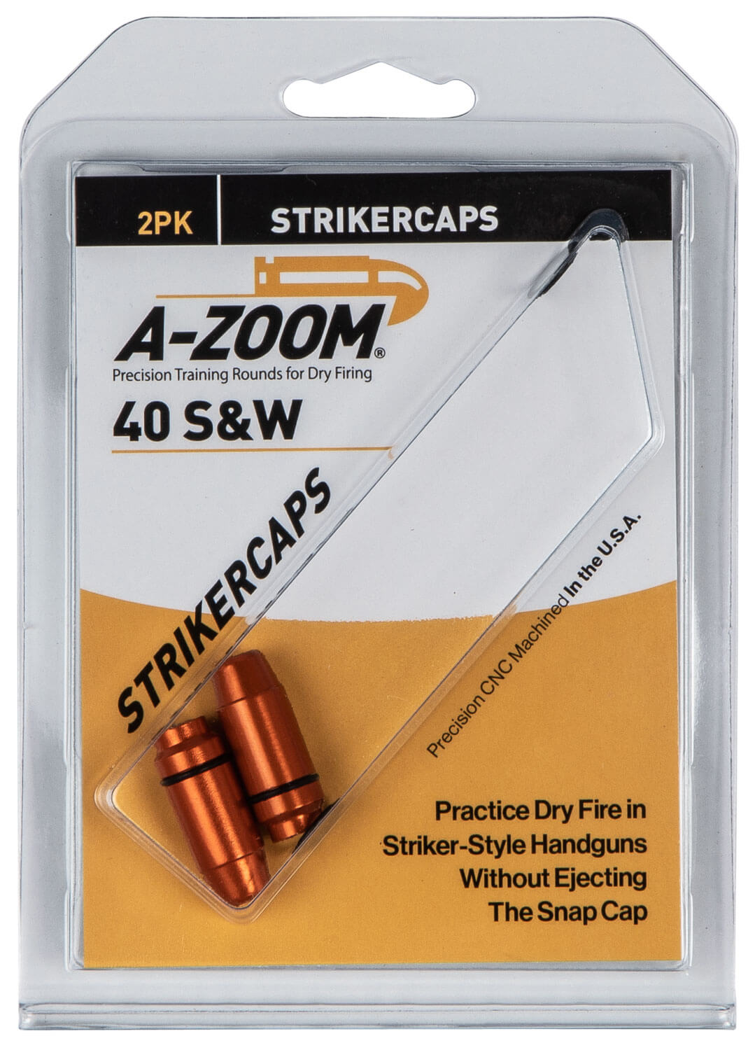 A-Zoom 17103 StrikerCap Pistol 40S&W 2Pack A-Zoom 17103 StrikerCap Pistol 40S&W 2Pack