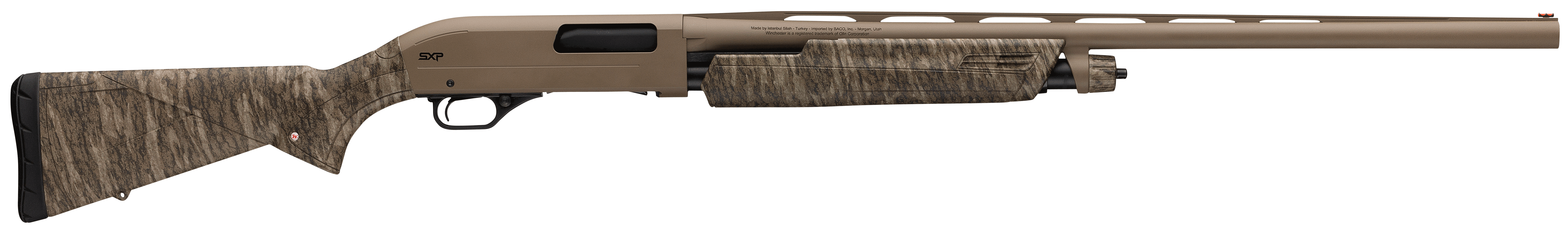 Winchester Repeating Arms 512364292 SXP Hybrid Hunter 12 Gauge 3.5″ 4+1 (2.75″) 28″ Vent Rib Steel Barrel Flat Dark Earth Perma-Cote Barrel/Alloy Receiver Mossy Oak Bottomland Stock & Forearm Includes 3 Invector-Plus Chokes Winchester Repeating Arms 512364292 SXP Hybrid Hunter 12 Gauge 3.5″ 4+1 (2.75″) 28″ Vent Rib Steel Barrel Flat Dark Earth Perma-Cote Barrel/Alloy Receiver Mossy Oak Bottomland Stock & Forearm Includes 3 Invector-Plus Chokes