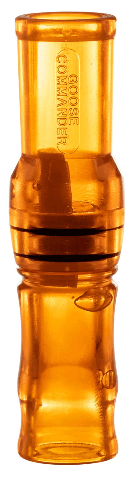 Duck Commander DCSPECK2 Goose Commander  Open Call Single Reed Specklebelly Sounds Attracts Ducks Orange Polycarbonate