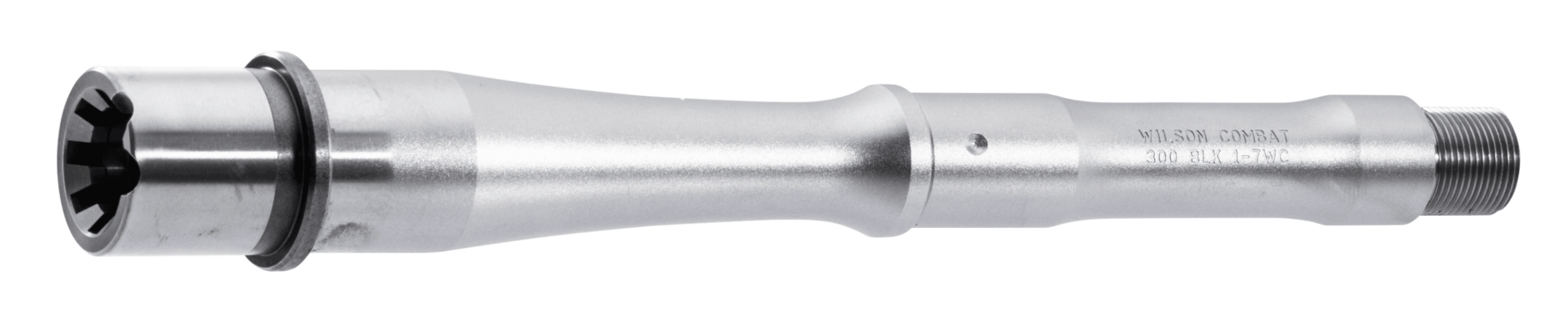 Wilson Combat TR300SBRPG8RT7 Match Grade Barrel 300 Blackout 8″ Stainless Bead Blasted Finish 416R Stainless Steel Material SBR Tactical Profile with Threading & 1:7″ Twist for AR-15 Wilson Combat TR300SBRPG8RT7 Match Grade Barrel 300 Blackout 8″ Stainless Bead Blasted Finish 416R Stainless Steel Material SBR Tactical Profile with Threading & 1:7″ Twist for AR-15
