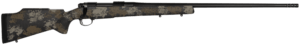Nosler 41848 M48 Long-Range 6.5 Creedmoor 4+1 26″ Barrel  Graphite Black Cerakote Metal Finish  Black with Green/Tan Sponge Pattern Manners MCS-T Elite Tac Stock