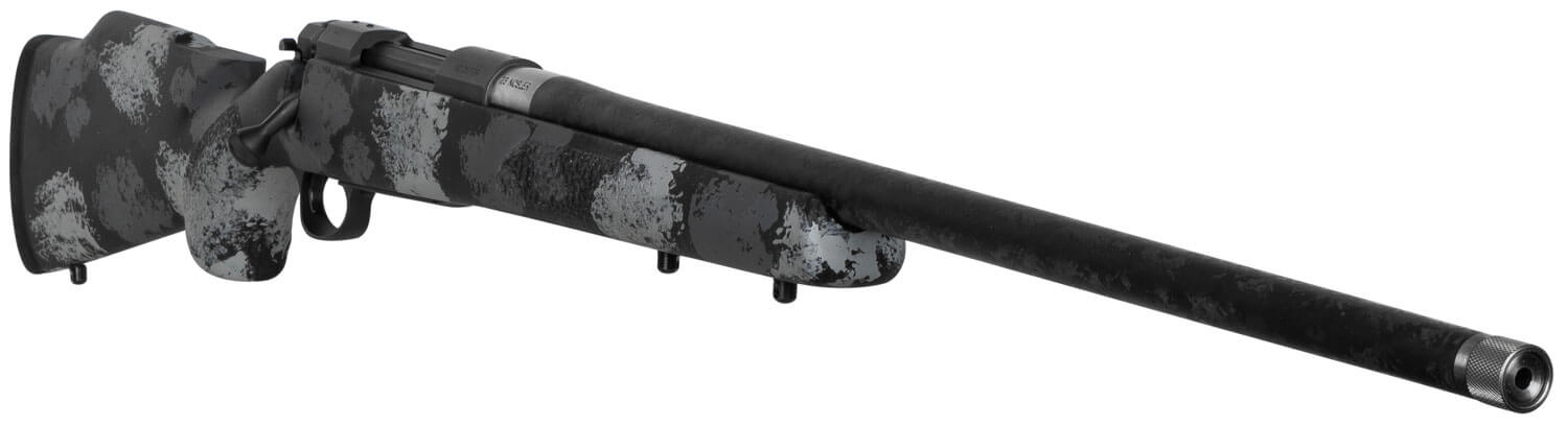 Nosler 45248 M48 Long-Range Carbon 26 Nosler 3+1 26″ Carbon Fiber Wrapped Barrel Sniper Gray Cerakote Metal Finish Elite Midnight Camo Manners MCS-T Elite Tac Stock Nosler 45248 M48 Long-Range Carbon 26 Nosler 3+1 26″ Carbon Fiber Wrapped Barrel Sniper Gray Cerakote Metal Finish Elite Midnight Camo Manners MCS-T Elite Tac Stock