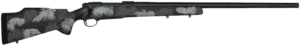 Nosler 44148 M48 Long-Range Carbon 28 Nosler 3+1 26″ Carbon Fiber Wrapped Barrel  Sniper Gray Cerakote Metal Finish  Elite Midnight Camo Manners MCS-T Elite Tac Stock