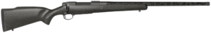 Nosler 47548 M48 Mountain Carbon Full Size 30 Nosler 3+1 24″ Tungsten Gray Cerakote Steel Threaded Barrel Tungsten Gray Cerakote Steel Receiver Granite Green Mountain Hunter Stock Right Hand
