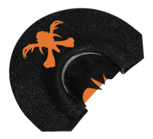 Primos 1245 Hook Hunter Curved Diaphragm Call Attracts Turkeys   Three Latex Reeds  Includes Pin Box