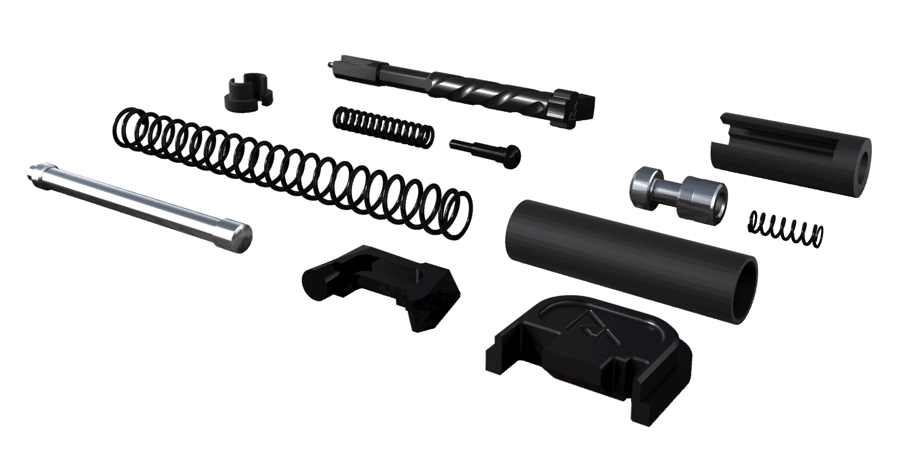Rival Arms RA42G001A Slide Completion Kit Fits Glock Gen3-4 9mm Luger Black PVD Stainless Steel Rival Arms RA42G001A Slide Completion Kit Fits Glock Gen3-4 9mm Luger Black PVD Stainless Steel