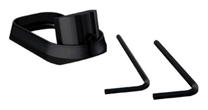 Rival Arms RA70G211A Two Piece Magwell  made of Aluminum with Anodized Black Finish for Glock 19 Gen4