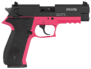 GSG GERG2210FFP FireFly 22 LR 10+1 4ā³ Black Serrated Slide Pink Zinc Alloy w/Accessory Rail Frame Black Polymer Grip GSG GERG2210FFP FireFly 22 LR 10+1 4ā³ Black Serrated Slide Pink Zinc Alloy w/Accessory Rail Frame Black Polymer Grip