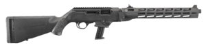 Ruger 19115 PC Carbine  9mm Luger 17+1 16.12″ Threaded/Fluted Barrel  Type III Hard Coat Anodized Aluminum Receiver  M-LOK Accessory Slots  Optics Ready