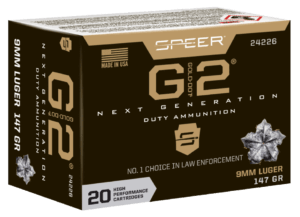 Speer 24226 Gold Dot G2 9mm Luger 147 gr G2 20rd Box