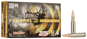 Federal P308V Premium  308Win 150gr Barnes TSX 20rd Box