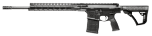 Daniel Defense 0216530063047 DD5 V5 6.5 Creedmoor 20″ 20+1 Black Hard Coat Anodized 6 Position w/SoftTouch Overmolding Stock MLOK