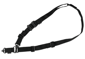Magpul MAG953BLK MS4 QDM Sling made of Black Nylon Webbing with 1.25″ W Adjustable One-Two Point Design & Swivels for AR Platforms Magpul MAG953BLK MS4 QDM Sling made of Black Nylon Webbing with 1.25″ W Adjustable One-Two Point Design & Swivels for AR Platforms