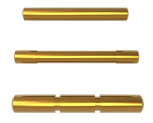 Cross Armory CRGPSGD 3 Pin Set Compatible w/Glock Gen1-3 Gold Steel Cross Armory CRGPSGD 3 Pin Set Compatible w/Glock Gen1-3 Gold Steel