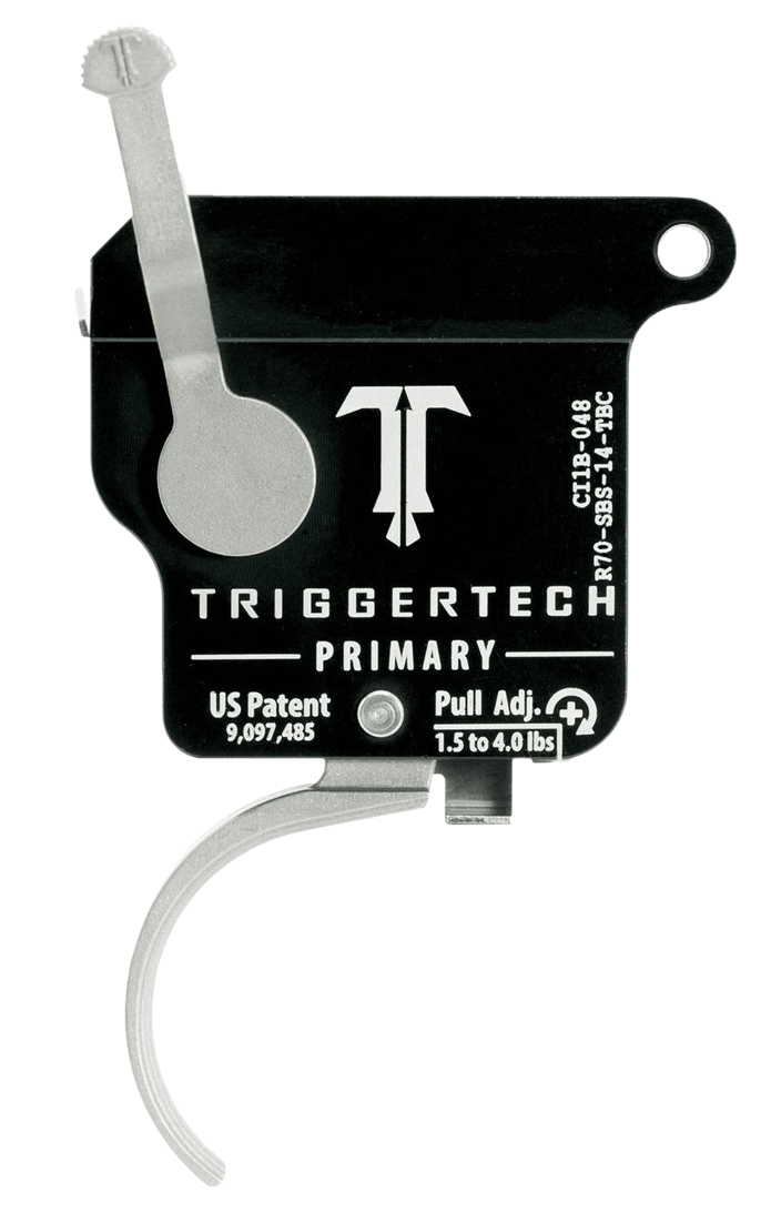 TriggerTech R70SBS14TBC Primary Single-Stage Traditional Curved Trigger with 1.50-4 lbs Draw Weight for Remington 700 Right TriggerTech R70SBS14TBC Primary Single-Stage Traditional Curved Trigger with 1.50-4 lbs Draw Weight for Remington 700 Right