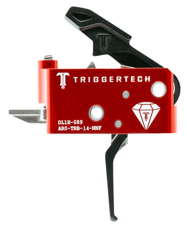 TriggerTech AROTRB14NNF Diamond Two-Stage Flat Trigger with 1.50-4 lbs Draw Weight for AR-15 Right TriggerTech AROTRB14NNF Diamond Two-Stage Flat Trigger with 1.50-4 lbs Draw Weight for AR-15 Right