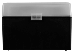 Berry’s 91023 Ammo Box  270 Win/30-06 Springfield Clear/Black Polypropylene 50rd