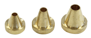 Birchwood Casey 41505 Muzzle Guard Set 17-30 Cal 3 Piece Brass