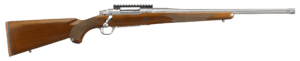 Ruger 57107 Hawkeye Hunter Full Size 308 Win 4+1 20″ Satin Stainless Steel Threaded Barrel Picatinny Rail Steel Receiver Fixed American Walnut w/Pistol Grip Stock Ruger 57107 Hawkeye Hunter Full Size 308 Win 4+1 20″ Satin Stainless Steel Threaded Barrel Picatinny Rail Steel Receiver Fixed American Walnut w/Pistol Grip Stock