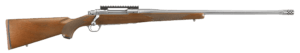 Ruger 57109 Hawkeye Hunter Full Size 300 Win Mag 3+1 24″ Satin Stainless Steel Threaded Barrel Picatinny Rail Steel Receiver Fixed American Walnut w/Pistol Grip Stock Ruger 57109 Hawkeye Hunter Full Size 300 Win Mag 3+1 24″ Satin Stainless Steel Threaded Barrel Picatinny Rail Steel Receiver Fixed American Walnut w/Pistol Grip Stock