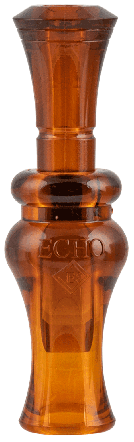 Echo Calls 77784 Trash Talker  Double Reed Mallard Sounds Attracts Ducks Brown Polycarbonate