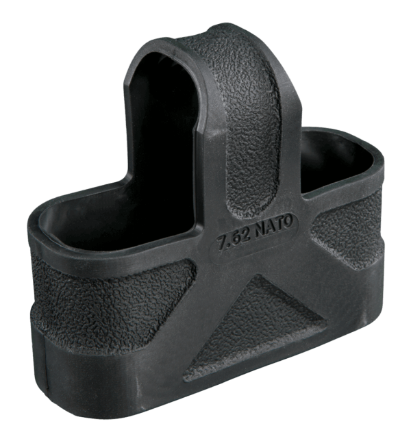 Magpul MAG002BLK Original Magpul  Made of Rubber w/ Black Finish for 7.62x51mm NATO Mags/ 3 Per Pack