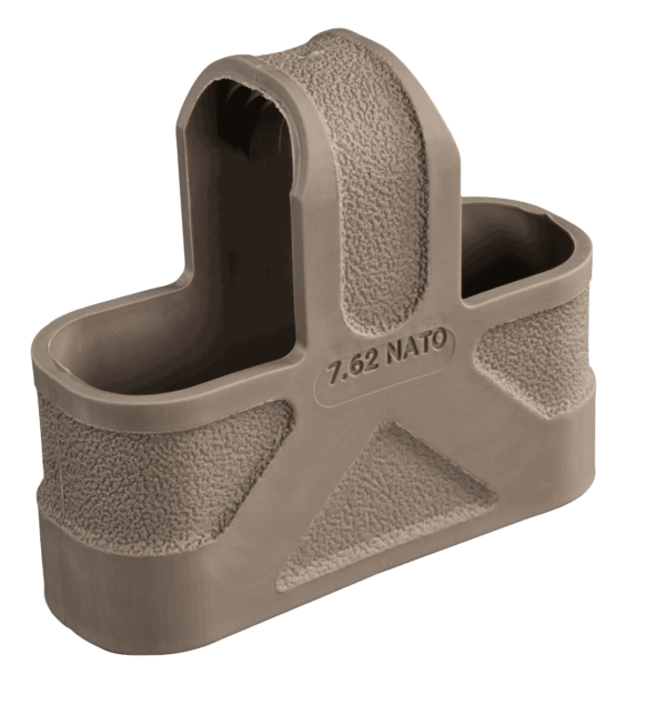 Magpul MAG002FDE Original Magpul  Made of Rubber w/ Flat Dark Earth Finish for 7.62x51mm NATO Mags/ 3 Per Pack