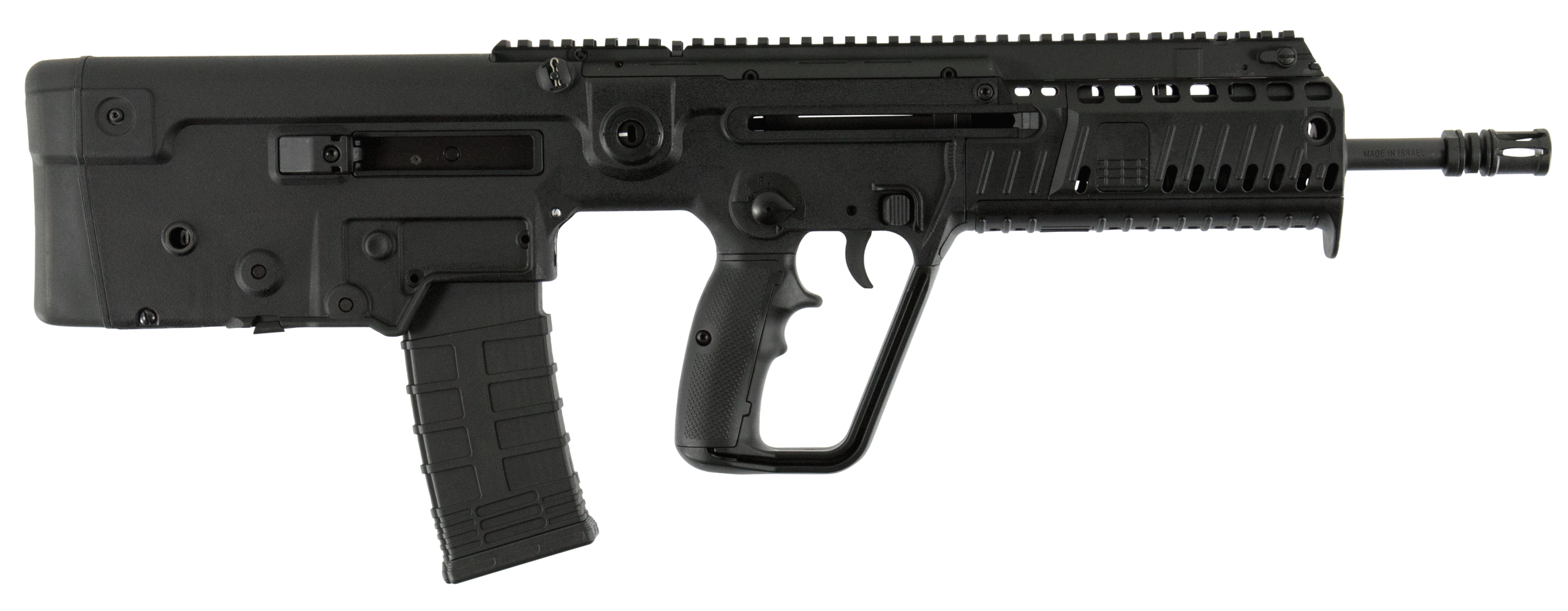 IWI US XB16 Tavor X95 5.56x45mm NATO Caliber with 16.50" Barrel 30+1 Capacity Black Metal Finish Black Fixed Bullpup Stock & Polymer Grip Right Hand