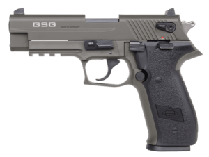 GSG GERG2210FFG FireFly 22 LR 10+1 4ā³ Green Steel Barrel Serrated Slide Zinc Alloy w/Accessory Rail Frame Black Polymer Grip GSG GERG2210FFG FireFly 22 LR 10+1 4ā³ Green Steel Barrel Serrated Slide Zinc Alloy w/Accessory Rail Frame Black Polymer Grip