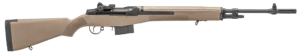 Springfield Armory MA9120 M1A Standard Issue 308 Win/7.62x51mm 10+1 22″ Black Parkerized Carbon Steel Barrel  Black Parkerized Steel Receiver  Flat Dark Earth Synthetic Fixed Stock  Right Hand