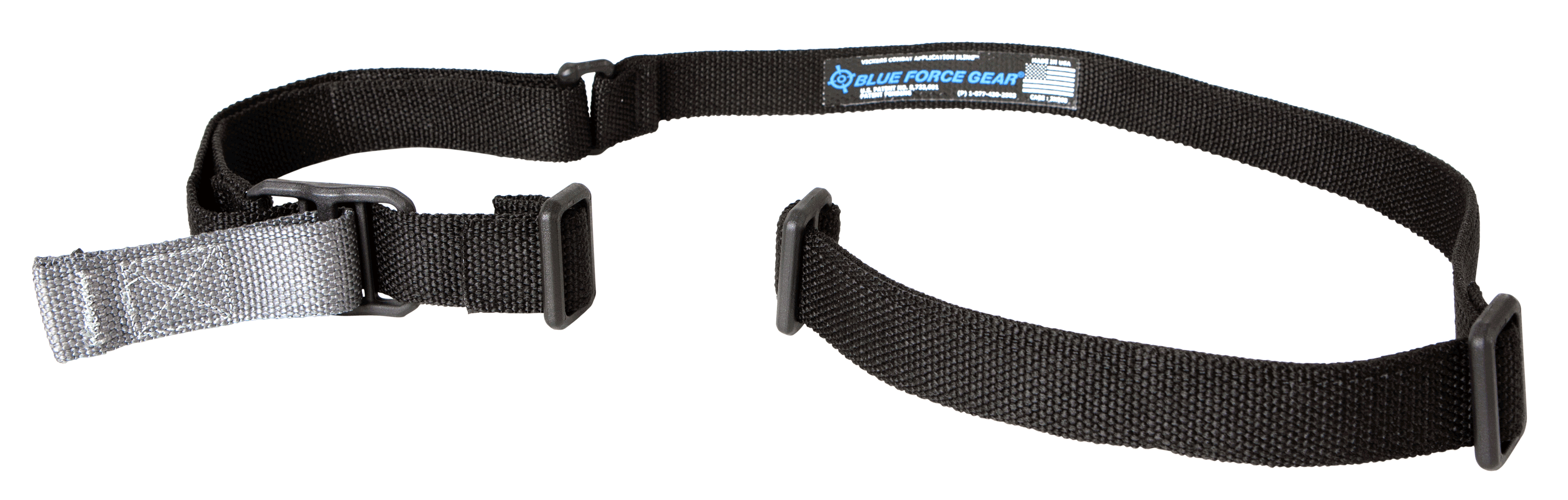 Blue Force Gear VCAS125OABK Vickers Black Cordura 54″- 64″ OAL Two-Point Rifle Carbine Blue Force Gear VCAS125OABK Vickers Black Cordura 54″- 64″ OAL Two-Point Rifle Carbine
