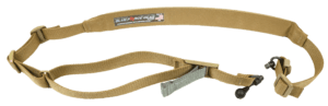 Blue Force Gear VCAS2TO1RED200AACB Vickers 221 Sling made of Coyote Tan Cordura with 57″-67″ OAL 2″ W Padded & One-Two Point Design & RED Swivel for AR Platform Blue Force Gear VCAS2TO1RED200AACB Vickers 221 Sling made of Coyote Tan Cordura with 57″-67″ OAL 2″ W Padded & One-Two Point Design & RED Swivel for AR Platform
