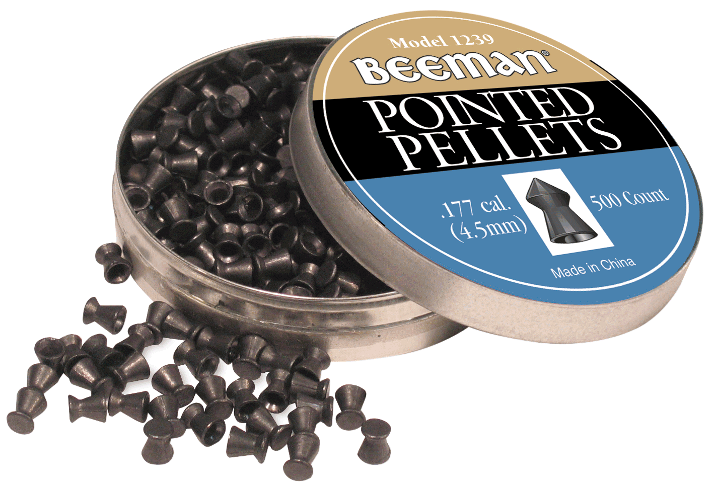 Beeman 1239 Pointed 177 Lead 500/Tin Beeman 1239 Pointed 177 Lead 500/Tin