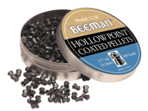 Beeman 1230 Coated 177 Hollow Point 500 Pellets/Tin Beeman 1230 Coated 177 Hollow Point 500 Pellets/Tin