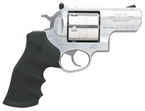 Ruger 5301 Super Redhawk Alaskan Large Frame 454 Casull 6rd 2.50″ Satin Stainless Barrel  Frame & Cylinder  Hogue Finger Groove Tamer Monogrip  Grip Transfer Bar Safety  Exposed Hammer