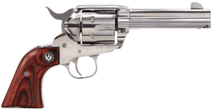 Ruger 5109 Vaquero Medium Frame 357 Mag/38 Special 6rd 4.62″ High Gloss Stainless Steel Barrel Cylinder & Frame Hardwood Grip Transfer Bar Safety Exposed Hammer Ruger 5109 Vaquero Medium Frame 357 Mag/38 Special 6rd 4.62″ High Gloss Stainless Steel Barrel Cylinder & Frame Hardwood Grip Transfer Bar Safety Exposed Hammer