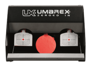 Umarex USA 2218075 Trap Shot Re-Setable Steel Red/White Target Air Rifle Umarex USA 2218075 Trap Shot Re-Setable Steel Red/White Target Air Rifle