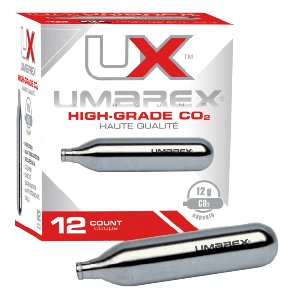 Umarex USA 2252533 CO2 Cartridge  12 gram 12 Per Box