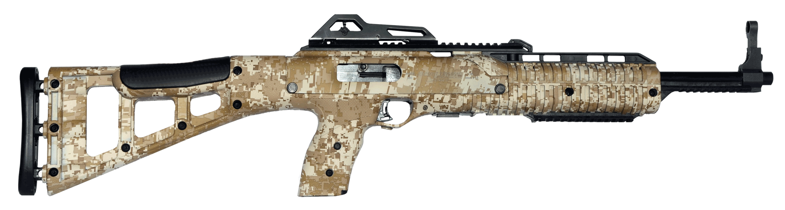 Hi-Point 995TSDD 995TS Carbine 9mm Luger 16.50" 10+1 Digital Camo Fixed Skeletonized Stock Digital Desert Camo Grip Right Hand