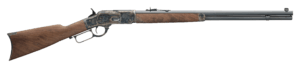 Winchester Repeating Arms 534217141 Model 1873 Sporter Full Size 45 Colt (LC) 13+1 24″ Polished Blued Octagon Barrel  Color Case Hardened Drilled & Tapped Steel Receiver  Satin Oiled Walnut Straight Grip Wood Stock