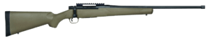 Mossberg 27874 Patriot Predator Full Size 308 Win 5+1  22″ Matte Blued Fluted/Steel Threaded Barrel  Matte Blued Steel Receiver  Flat Dark Earth Fixed Stock  Right Hand