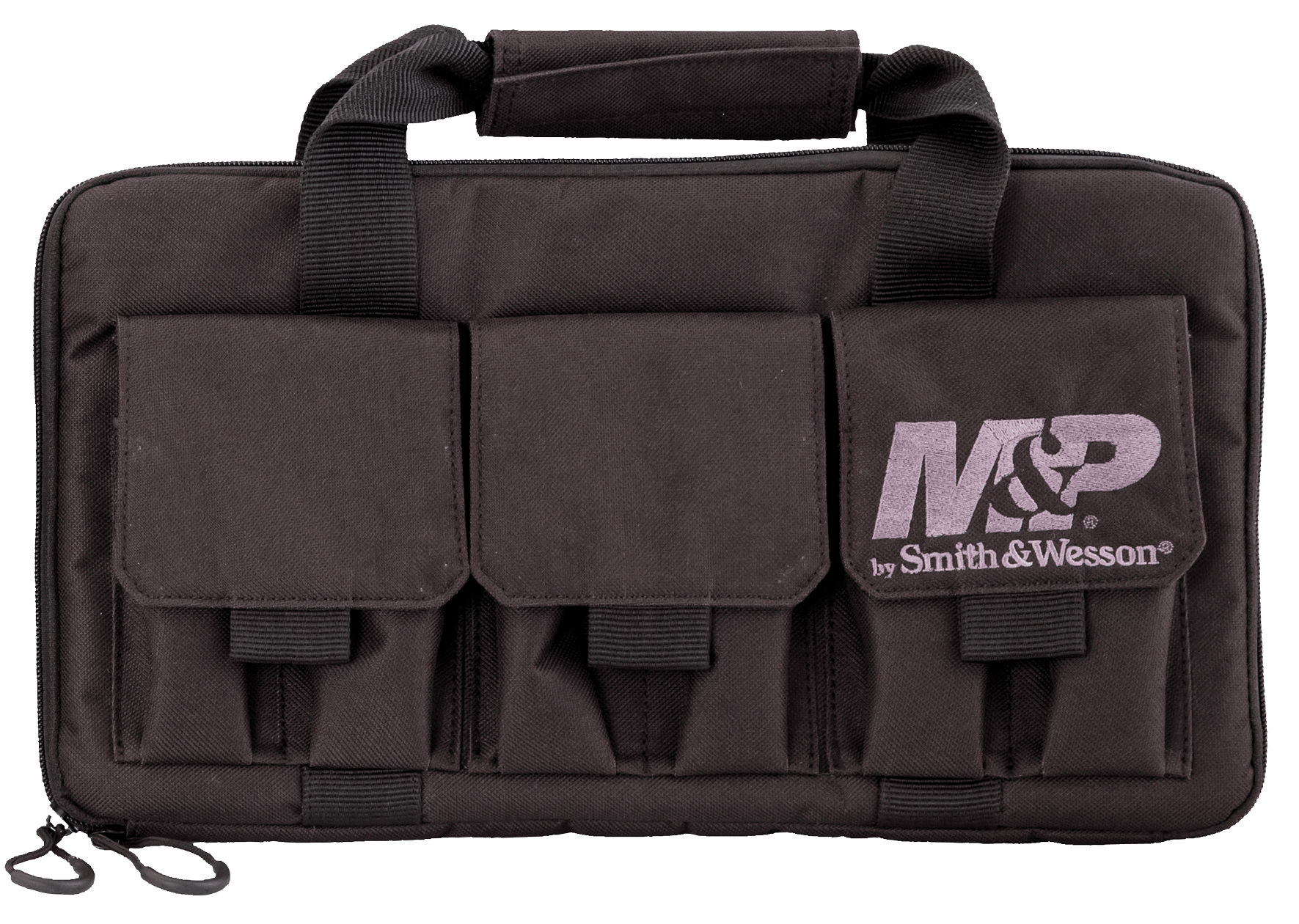 M&P Accessories 110029 Pro Tac Handgun Case Black Nylon Holds 2 Handguns M&P Accessories 110029 Pro Tac Handgun Case Black Nylon Holds 2 Handguns