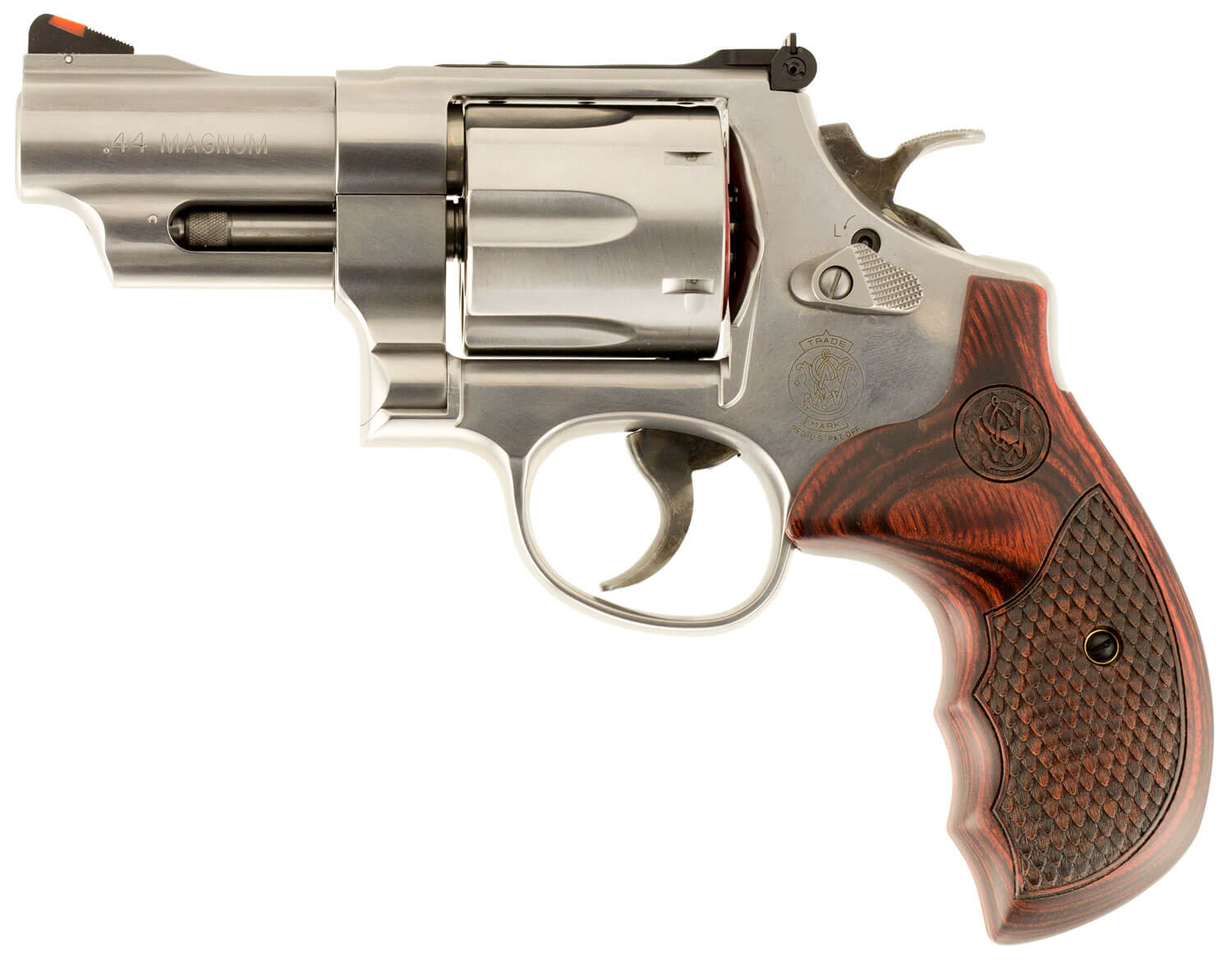 Smith & Wesson 150715 Model 629 Deluxe 44 Rem Mag or 44 S&W Spl Stainless Steel 3″ Barrel & 6rd Cylinder Satin Stainless Steel N-Frame Textured Wood Grip Smith & Wesson 150715 Model 629 Deluxe 44 Rem Mag or 44 S&W Spl Stainless Steel 3″ Barrel & 6rd Cylinder Satin Stainless Steel N-Frame Textured Wood Grip