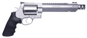 Smith & Wesson 11626 Model 460 Performance Center XVR 460 S&W Mag 7.50″ Stainless Steel Barrel With Muzzle Brake/Picatinny Rail Stainless Steel 5rd Unfluted Cylinder & X-Frame HiViz Fiber Optic Green Front Sight Smith & Wesson 11626 Model 460 Performance Center XVR 460 S&W Mag 7.50″ Stainless Steel Barrel With Muzzle Brake/Picatinny Rail Stainless Steel 5rd Unfluted Cylinder & X-Frame HiViz Fiber Optic Green Front Sight